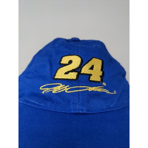 NASCAR William Byron #24 Strapback Hat Blue Embroidered Spell Out OSFM - Picture 4 of 11